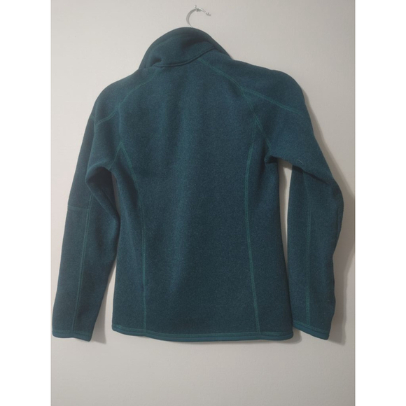 Women's Patagonia Better Sweater 1/4 Zip Fleece Pullover Dark Teal Size S - Picture 2 of 11